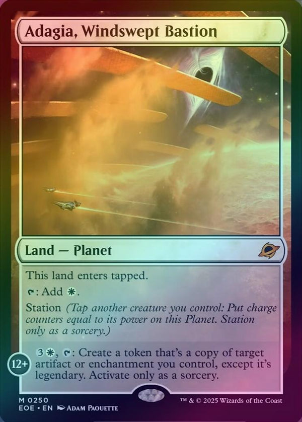 Adagia, Windswept Bastion (Foil) (EOE)