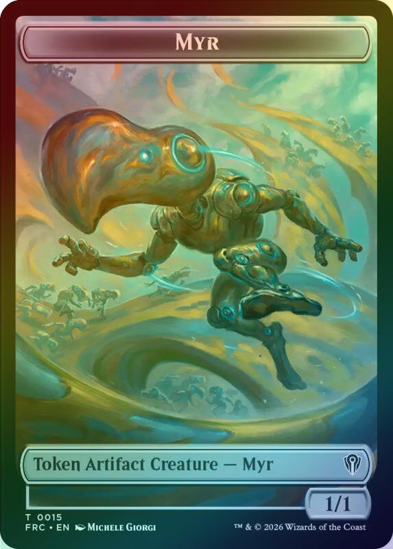 Angel // Myr Token (Foil) (TFRC)