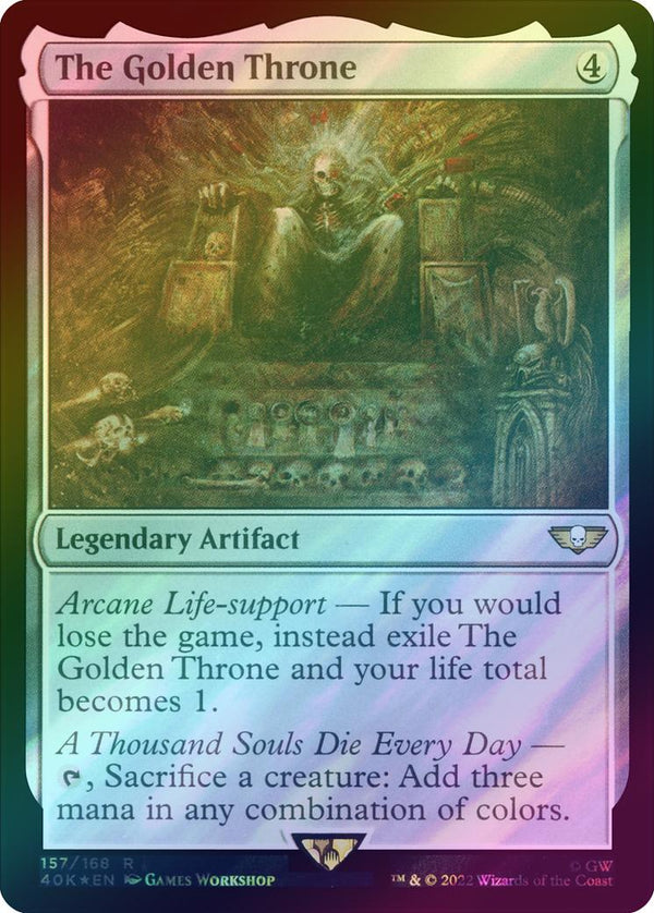 The Golden Throne (Surge Foil) (40K)