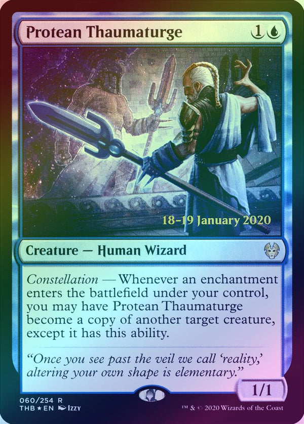 Protean Thaumaturge - Prerelease Promo (PTHB) (Foil)