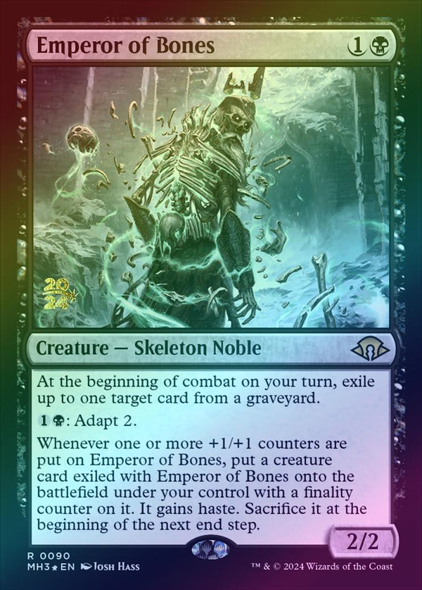 Emperor of Bones - Prerelease Promo (Foil) (PMH3)