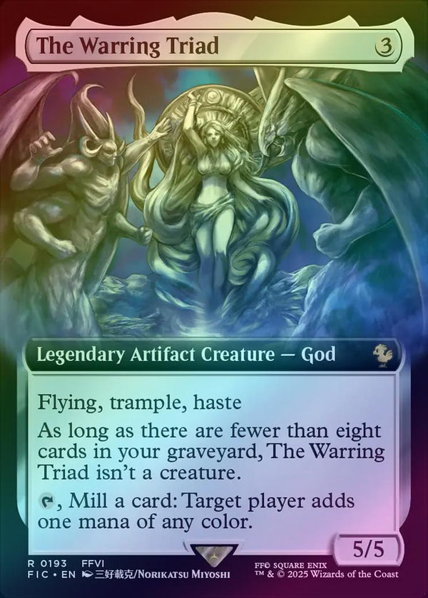 The Warring Triad - Extended Art (Foil) (FIC)