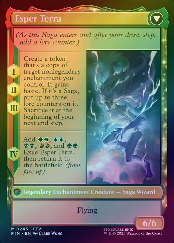 Terra, Magical Adept // Esper Terra (Foil) (FIN)