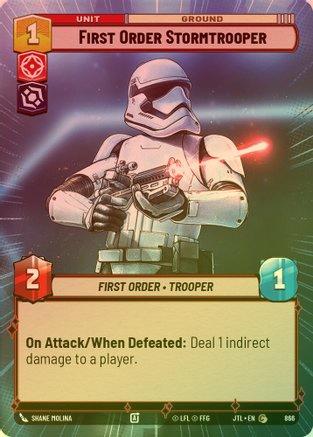 First Order Stormtrooper (Hyperspace) - 866 - Common (Foil)