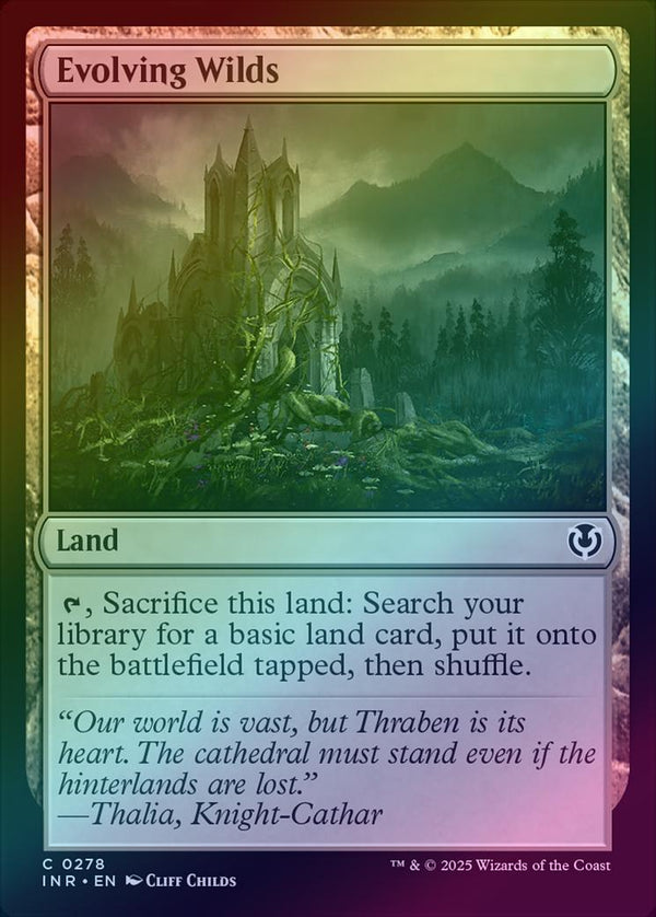Evolving Wilds (Foil) (INR)