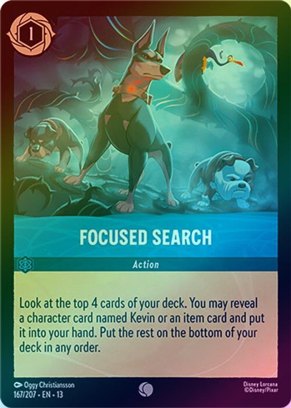 Focused Search - 167/207 - Common (Foil)