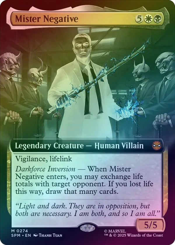 Mister Negative - Extended Art (Foil) (SPM)