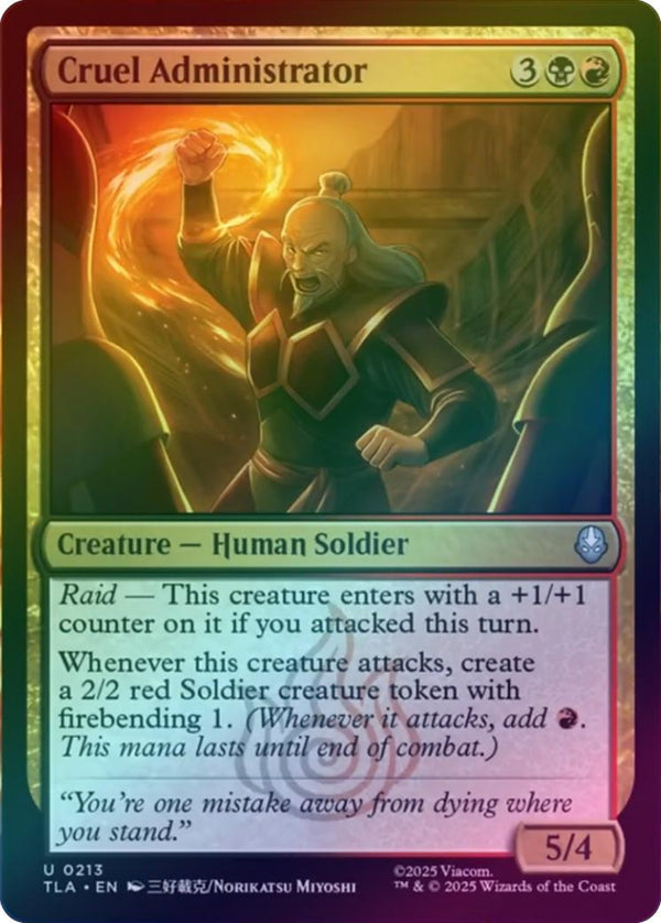 Cruel Administrator (Foil) (TLA)
