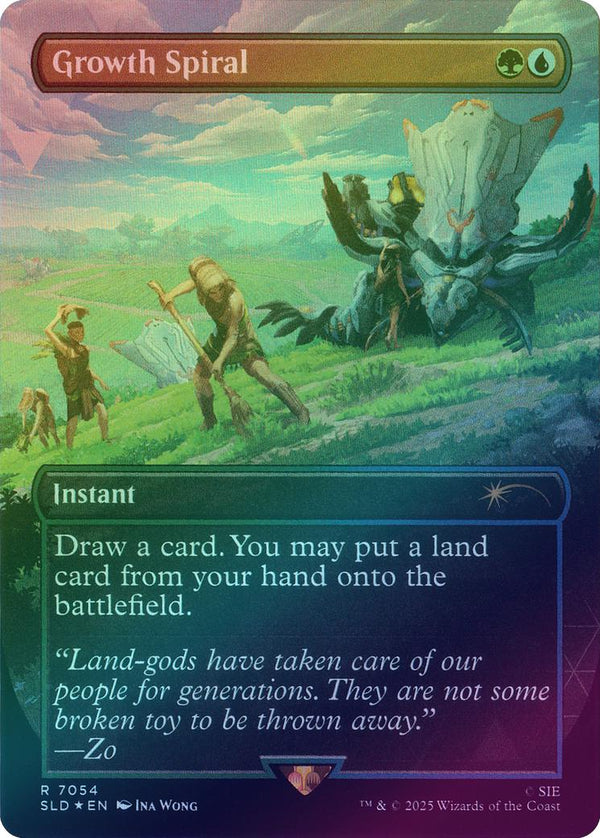 Growth Spiral - Horizon: Into The Forbidden West (Rainbow Foil) (SLD)