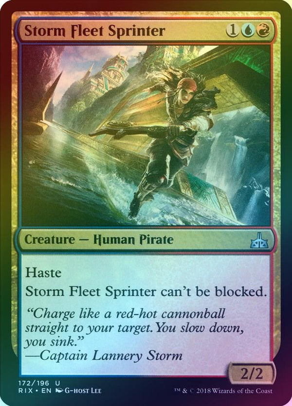 Storm Fleet Sprinter (Foil) (RIX)