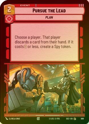 Pursue the Lead (Foil) - 688 - Common (Foil)
