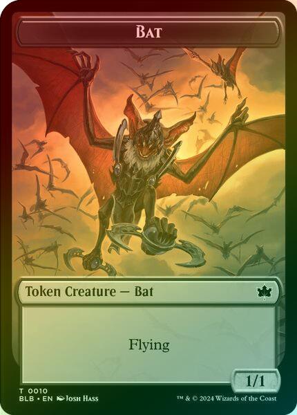 Bat // Intrepid Rabbit Token (Foil) (TBLB)