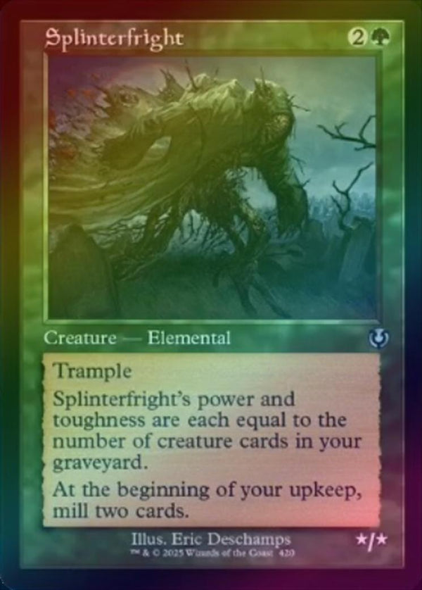Splinterfright - Retro Frame (Foil) (INR)