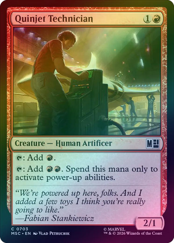 Quinjet Technician (Foil) (MSC)