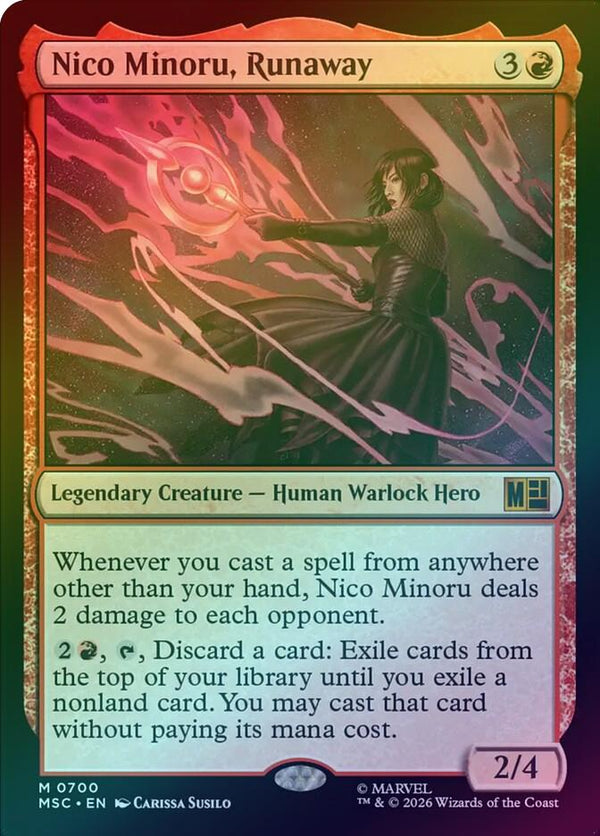 Nico Minoru, Runaway (Foil) (MSC)