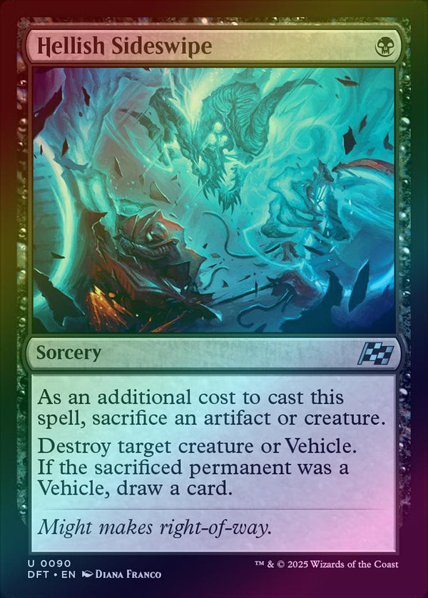 Hellish Sideswipe (Foil) (DFT)