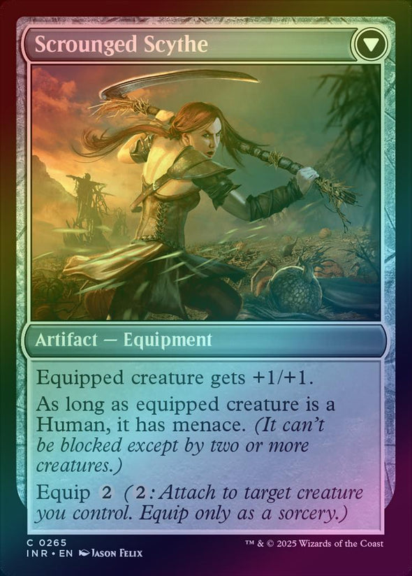 Harvest Hand // Scrounged Scythe (Foil) (INR)