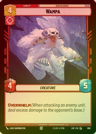 Wampa - 666 - Common (Foil)
