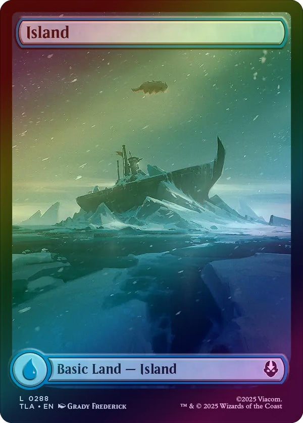 Island - Appa Full Art (288) (Foil) (TLA)