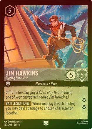 Jim Hawkins (Rigging Specialist) - 183/204 - Uncommon (Foil)