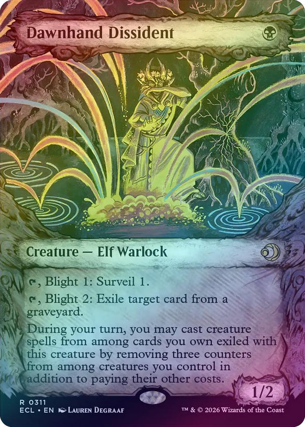 Dawnhand Dissident - Fable Frame Showcase (Foil) (ECL)