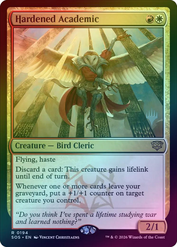 Hardened Academic - Promo Pack (Foil) (PSOS)