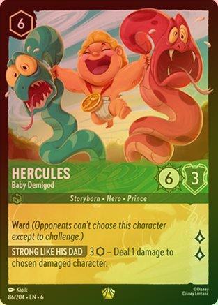 Hercules (Baby Demigod) - 86/204 - Legendary (Foil)