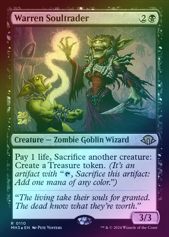 Warren Soultrader - Prerelease Promo (Foil) (PMH3)