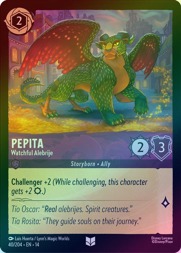Pepita (Watchful Alebrije) - 40/204 - Uncommon (Foil)