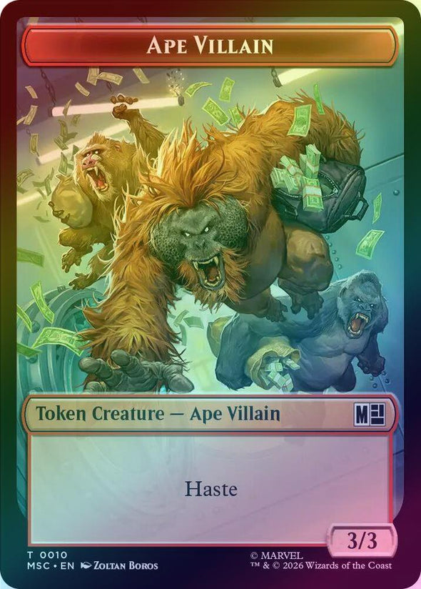 Shapeshifter // Ape Villain Token (Foil) (TMSC)