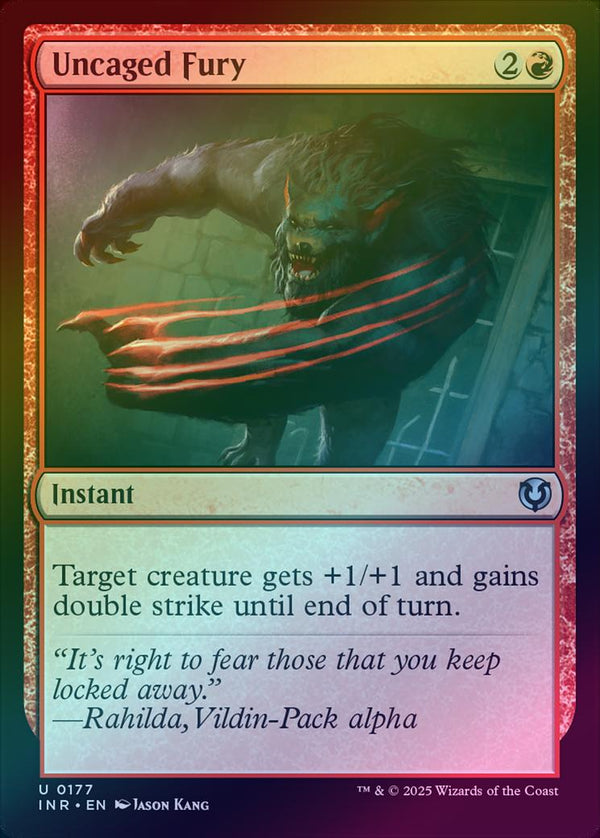 Uncaged Fury (Foil) (INR)