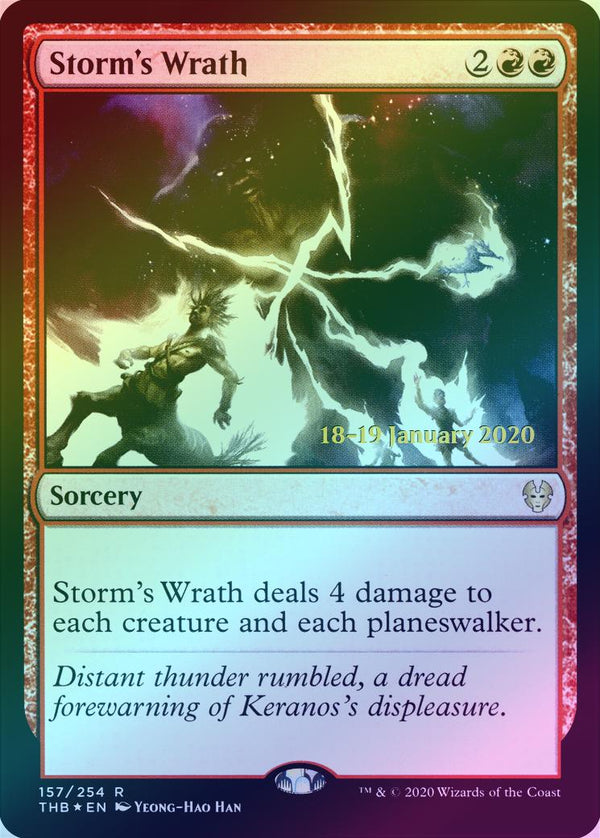 Storm's Wrath - Prerelease Promo (PTHB) (Foil)