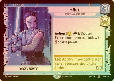 Rey - More Than a Scavenger - 004/262 - Common (Foil)