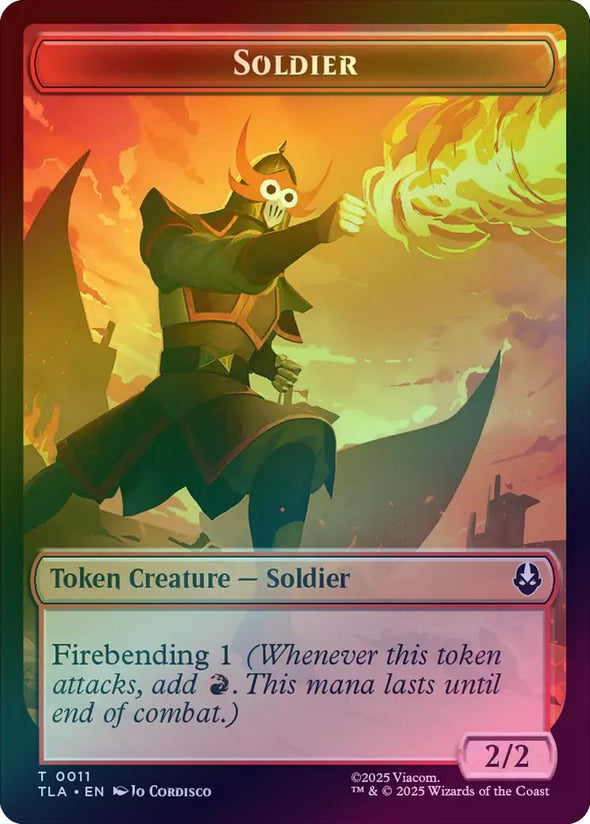 Soldier // Ballistic Boulder Token (Foil) (TTLA)