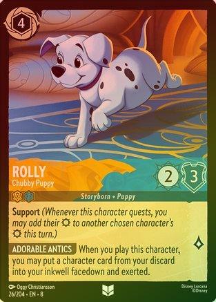 Rolly (Chubby Puppy) - 26/204 - Uncommon (Foil)