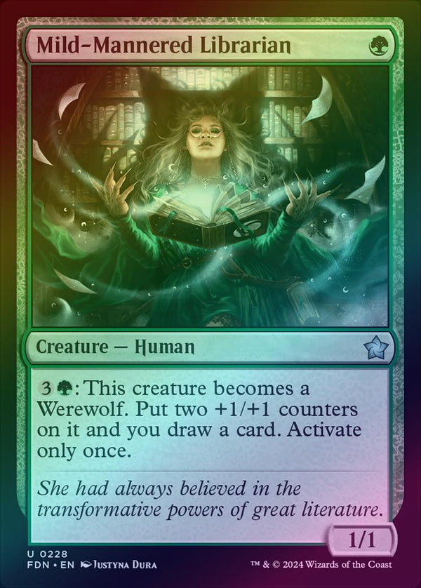 Mild-Mannered Librarian (Foil) (FDN)