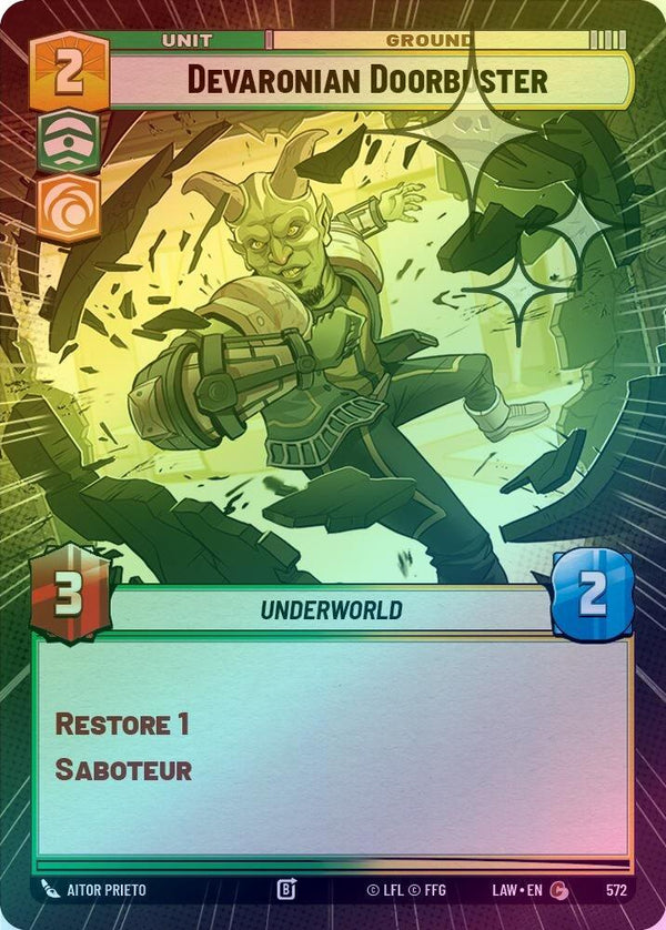 Devaronian Doorbuster (Hyperspace Foil) - 572 - Common (Foil)