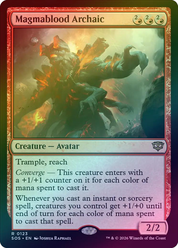 Magmablood Archaic (Foil) (SOS)