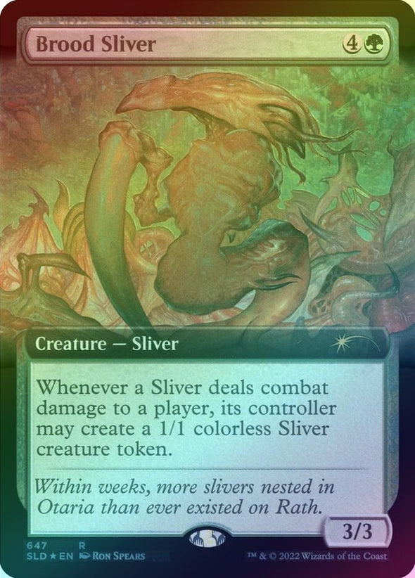 Brood Sliver - Surprise Slivers Secret Lair (Foil) (SLD)
