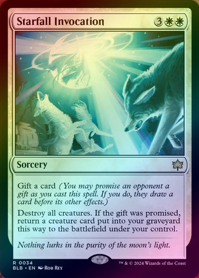 Starfall Invocation (Foil) (BLB)