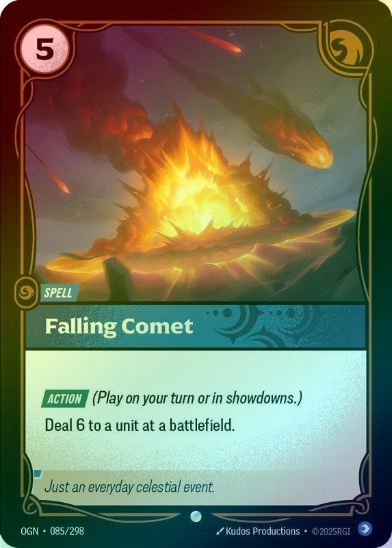 Falling Comet - 085/298 - Common (Foil)