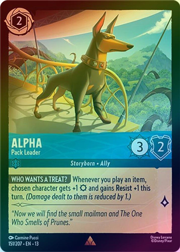Alpha (Pack Leader) - 151/207 - Rare (Foil)