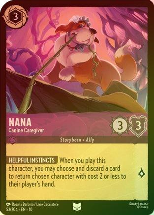Nana (Canine Caregiver) - 53/204 - Uncommon (Foil)