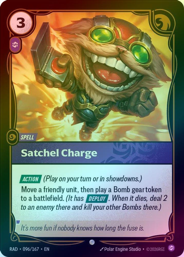 Satchel Charge - 096/167 - Common (Foil)