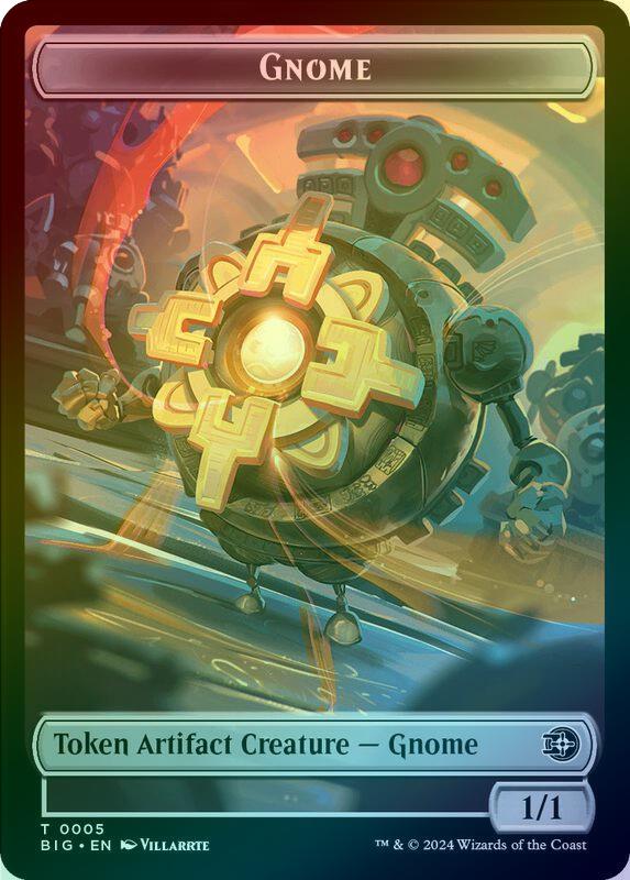 Mercenary // Gnome Token (Foil) (TOTJ)