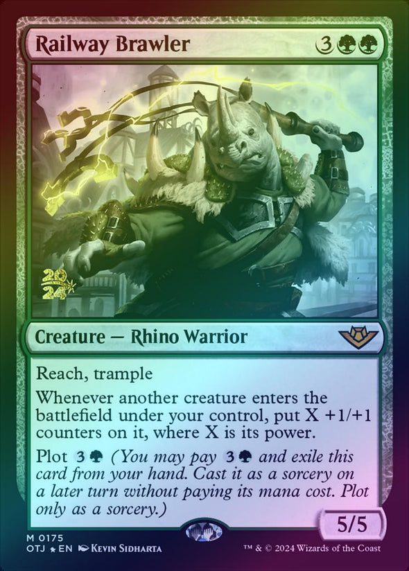 Railway Brawler - Prerelease Promo (Foil) (POTJ)