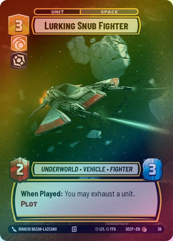 Lurking Snub Fighter - 36 - Common (Foil)