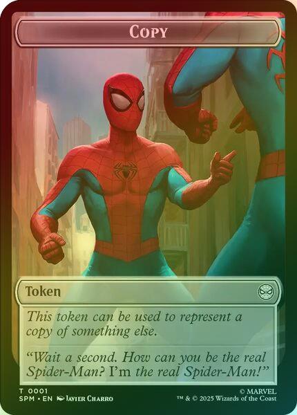 Copy // Human Citizen Token (Foil) (TSPM)