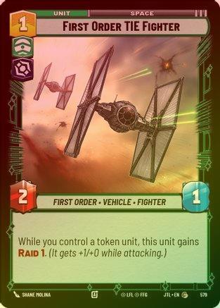 First Order TIE Fighter - 579 - Common (Foil)