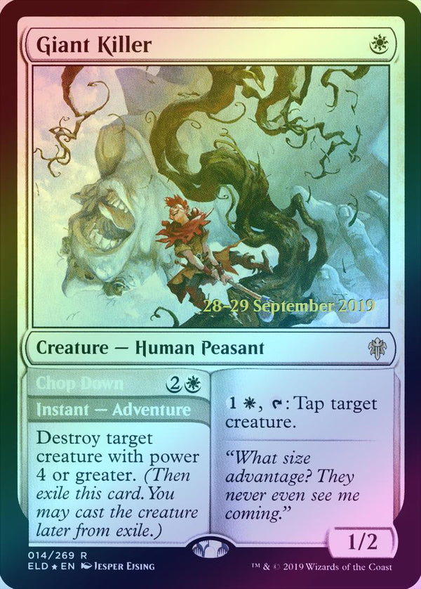 Giant Killer // Chop Down - Prerelease Promo (Foil) (PELD)